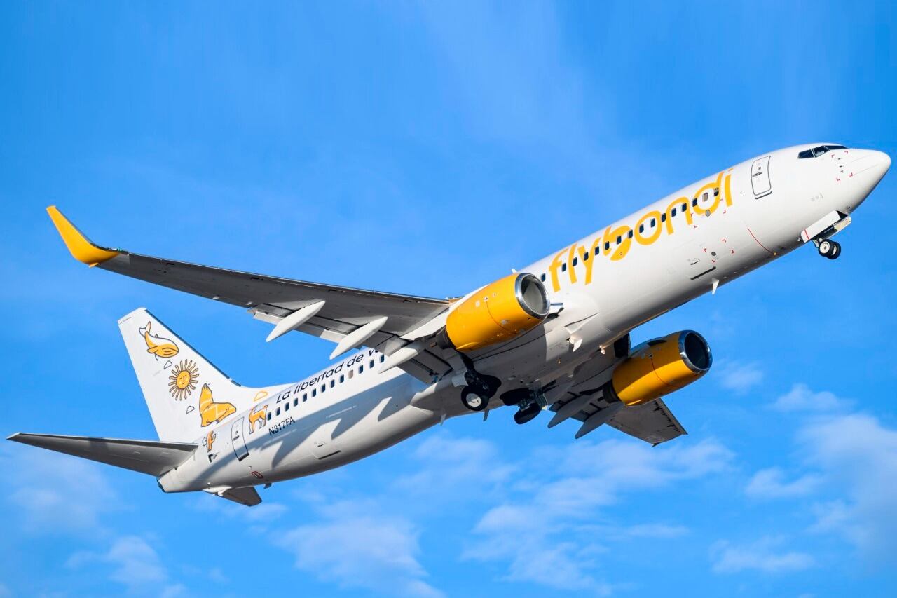 Flybondi comenzó a conectar Mar del Plata con la Ciudad de Buenos Aires.