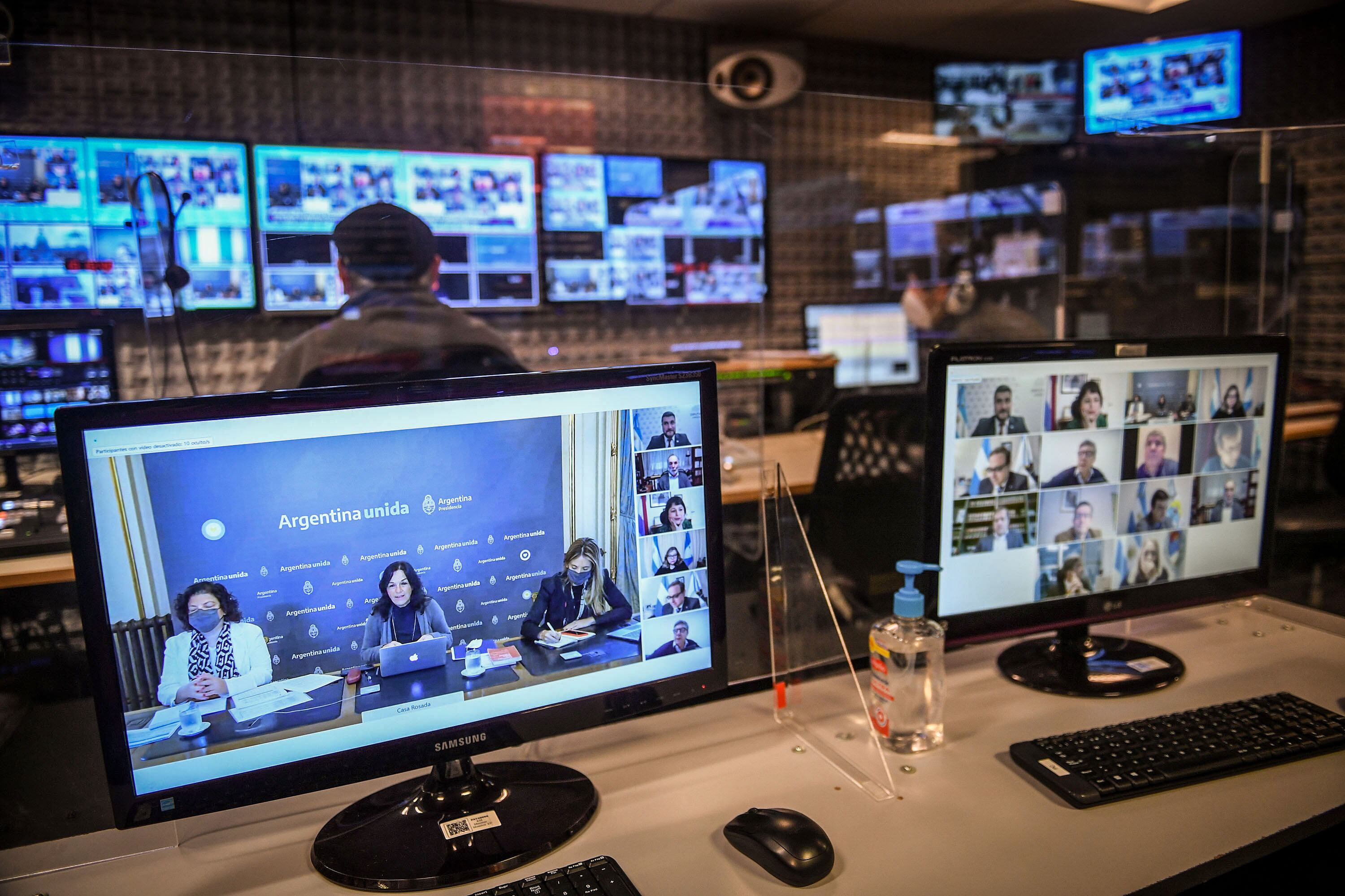 Las funcionarias del Ejecutivo expusieron ayer de forma virtual ante la Bicameral. 