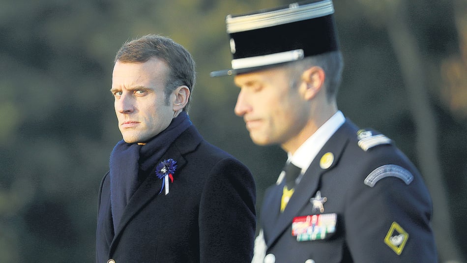 Macron acusó a los medios de “crear polémicas solitos” con el supuesto homenaje a Pétain.
