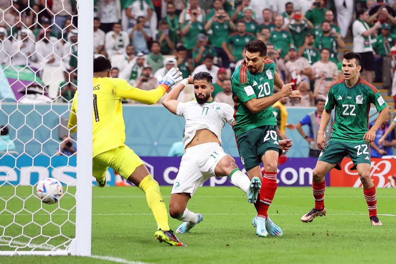 México se impuso ante Arabia pero igual se quedó afuera del Mundial.