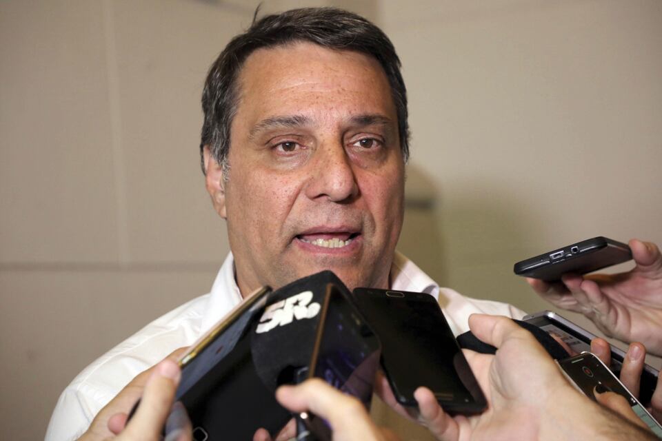 Ricciardino reiteró la situación financiera provincial. 