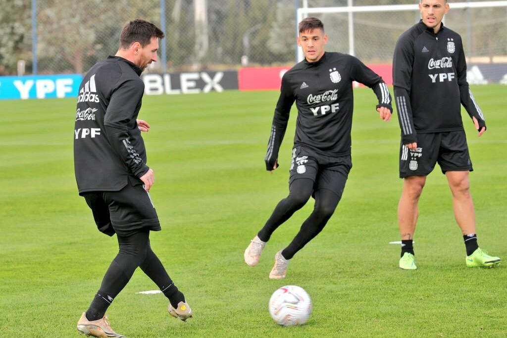 Messi, una de las dudas de Scaloni.