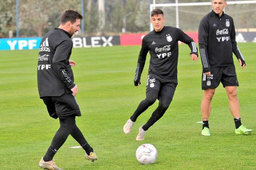 Messi, una de las dudas de Scaloni.