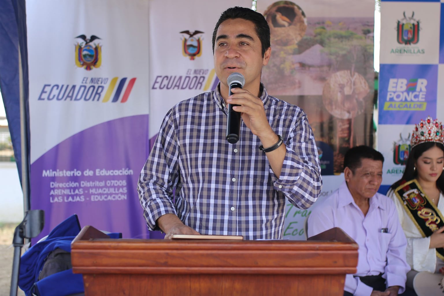 Eber Ponce, alcalde de Arenillas, fue asesinado por presuntos sicarios. 