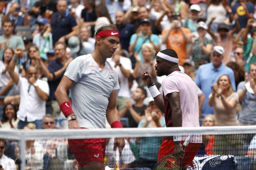 Puño apretado para Tiafoe ante un deslucido Nadal