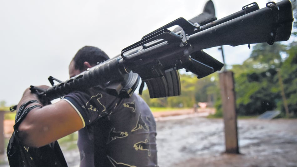 Las armas entregadas en esta fase corresponden a la dotación personal que tenía cada guerrillero.