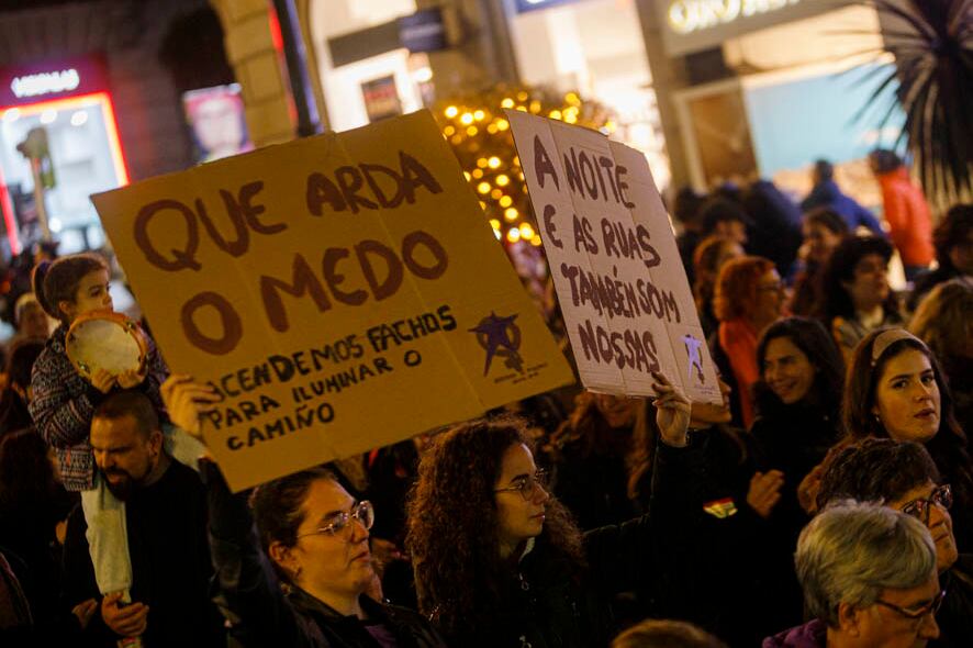 Las marchas del 25N contra las violencias hacia mujeres y lgbtti+ denuncian la barbarie machista y los discursos de odio en España