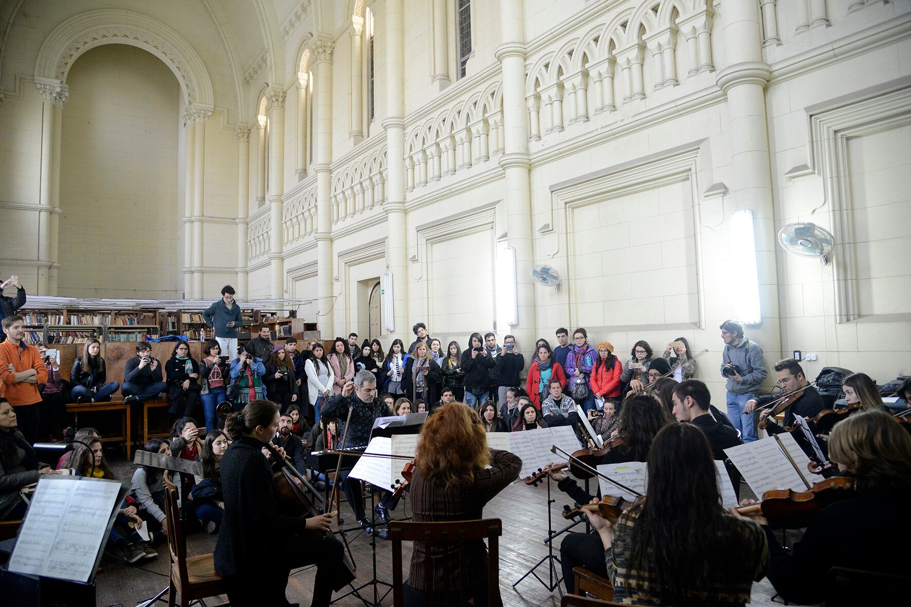 Luz natural para la mágica versión de “Hedwig’s Theme”.