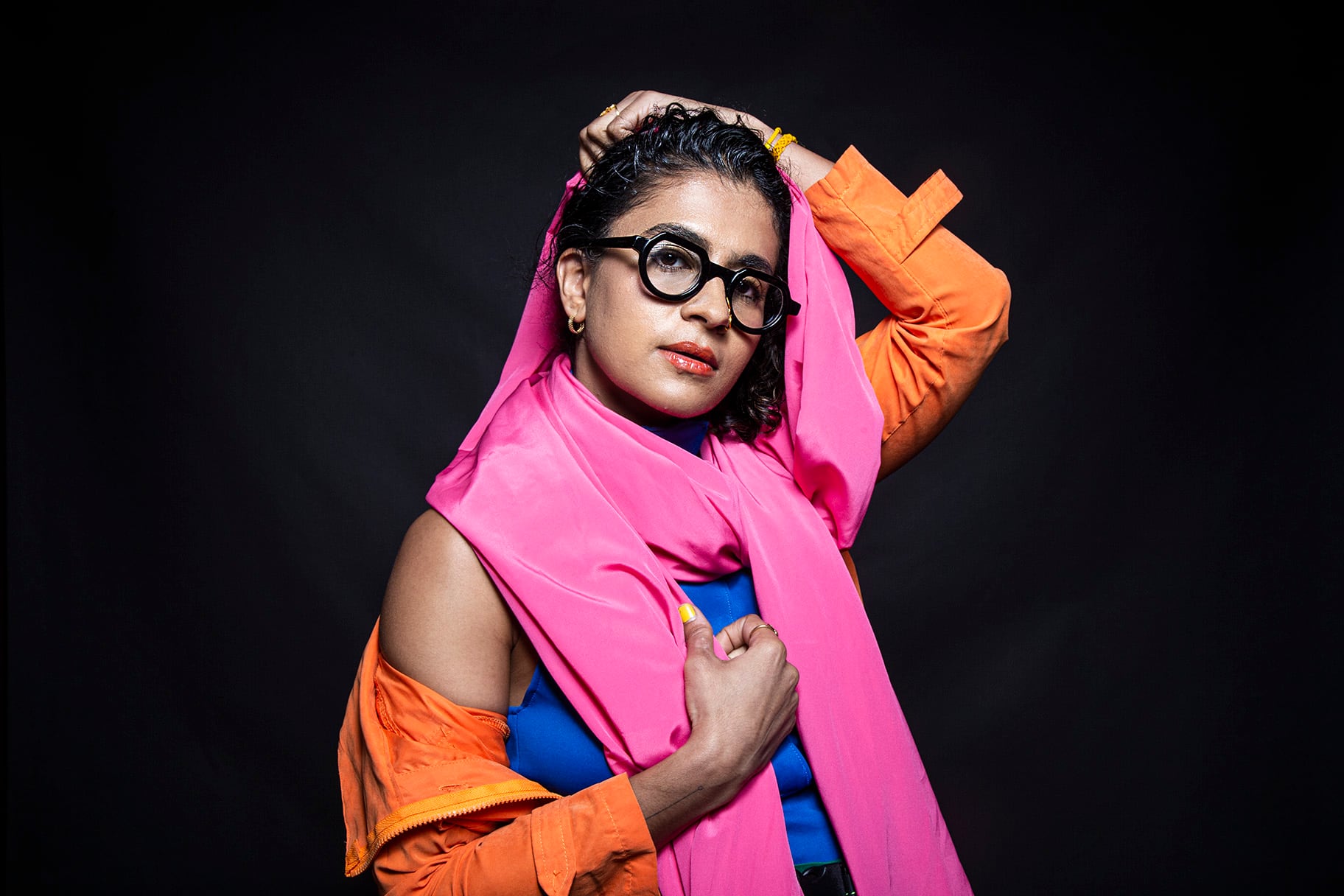 Madame Gandhi enlaza géneros como synth pop, R&B y trap