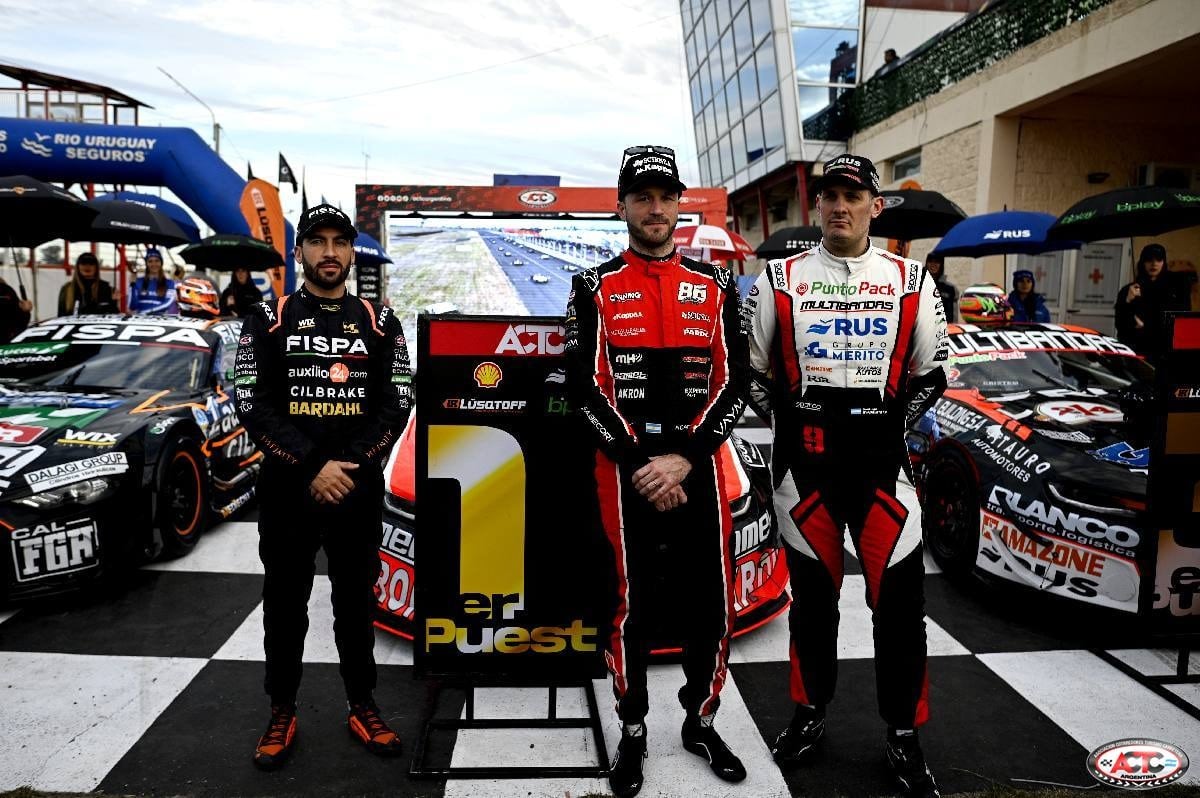 Canapino, Santero y Mangoni, los tres más rápidos en Concepción