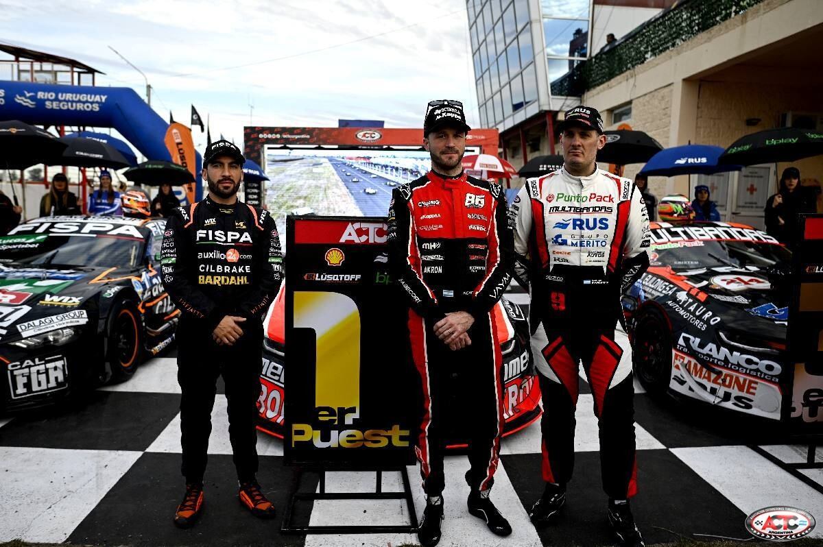 Canapino, Santero y Mangoni, los tres más rápidos en Concepción