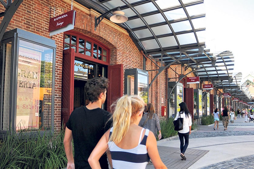 Las ventas en shoppings subieron, en pesos, 21 por ciento en un año, la mitad del salto inflacionario.