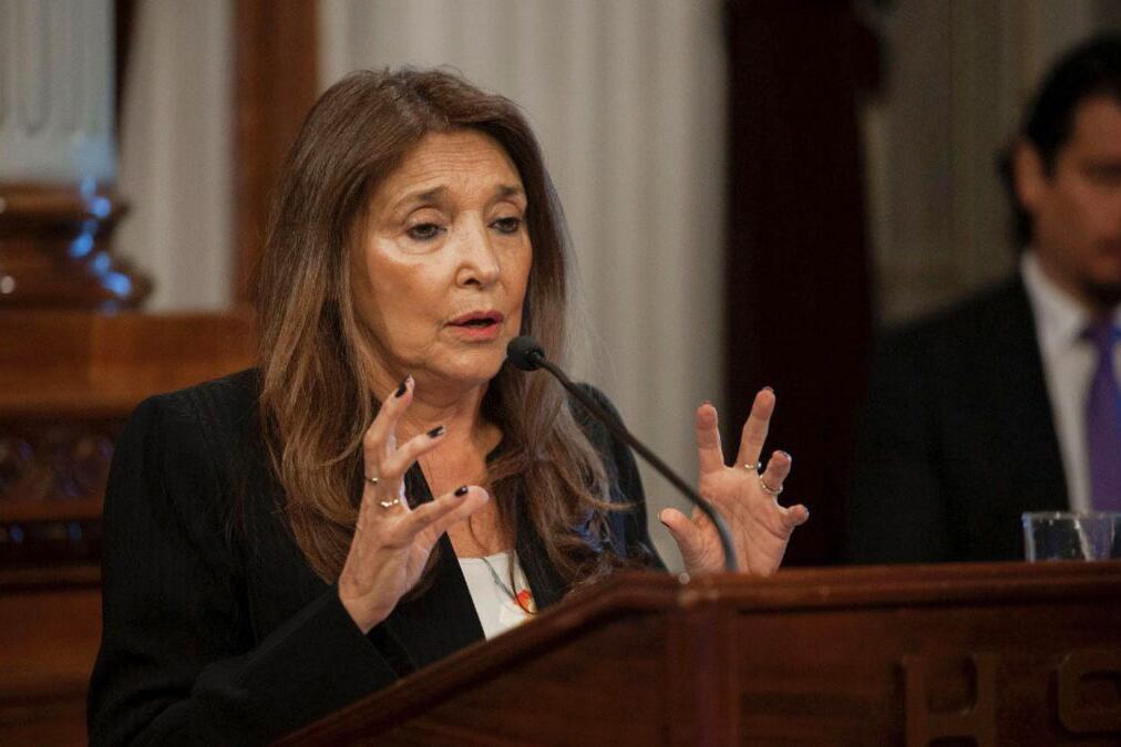 Marisa Graham, la actual defensora de Niñas, Niños y Adolescentes.