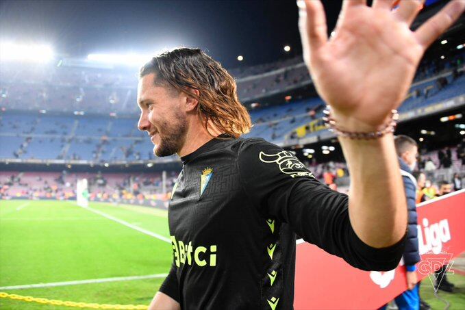 "Conan" Ledesma, el héroe de Cádiz en su exitosa visita ante el culé