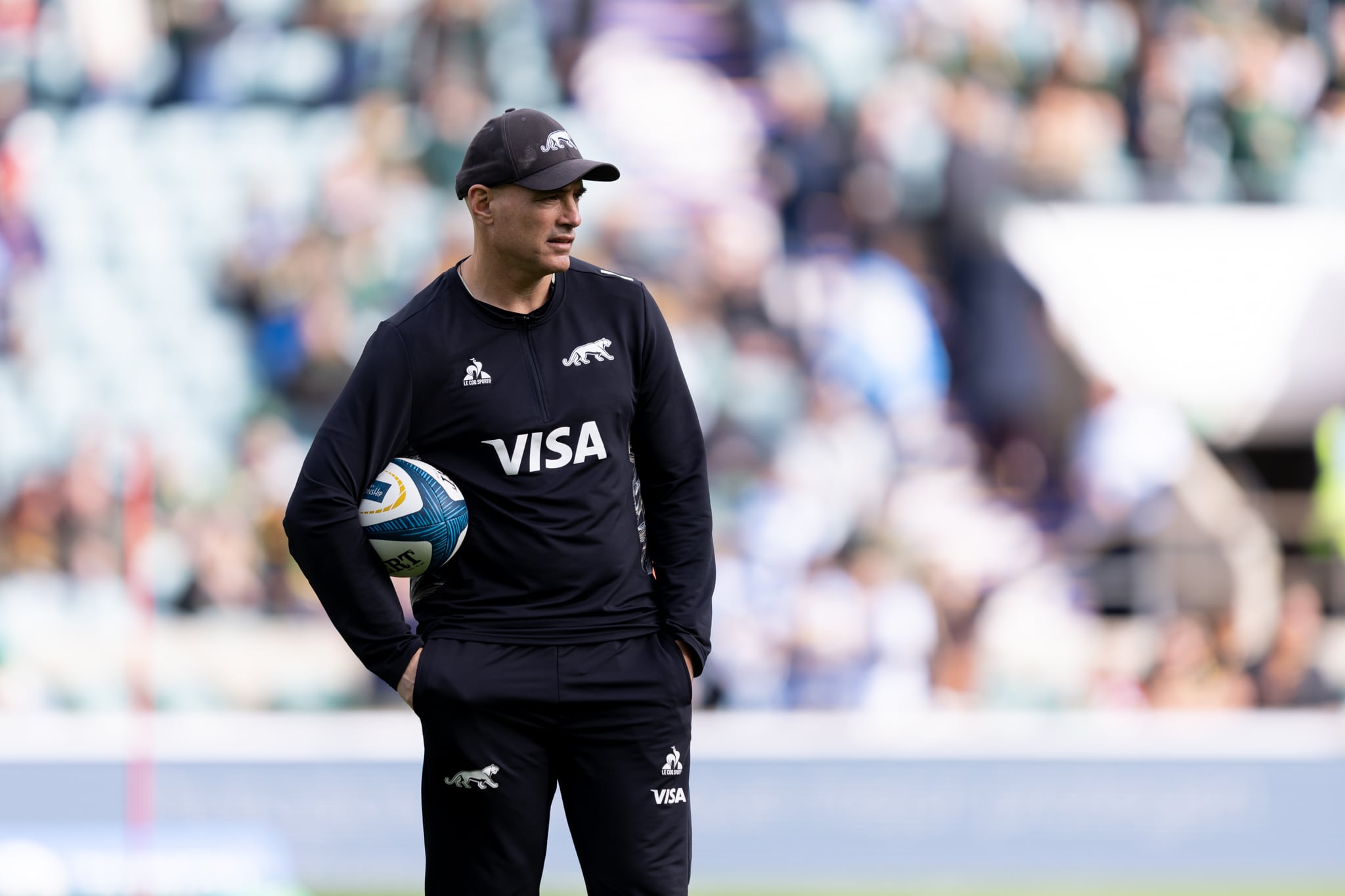 El técnico del seleccionado argentino Felipe Contepomi