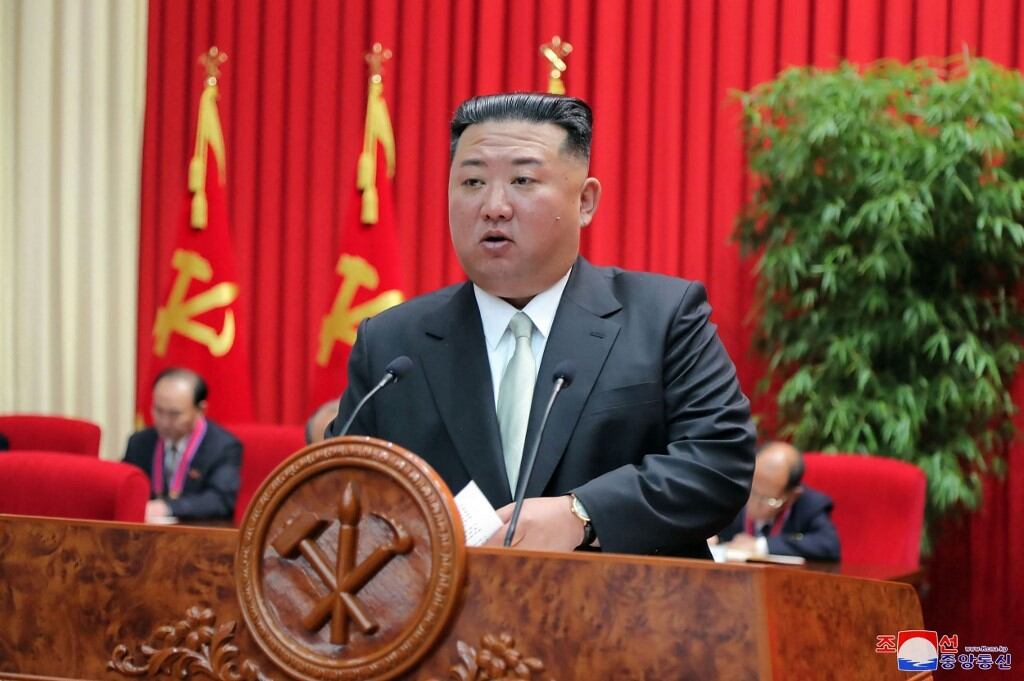 Kim Jong-un, líder norcoreano. (Foto: AFP/KCNA VIA KNS)