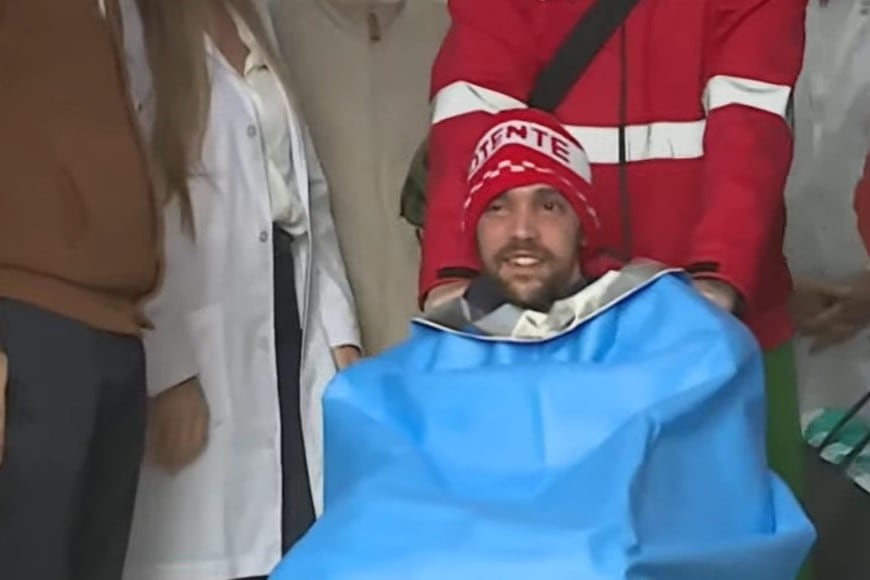 Pablo Grillo se retiró del hospital y será trasladado a un centro de rehabilitación