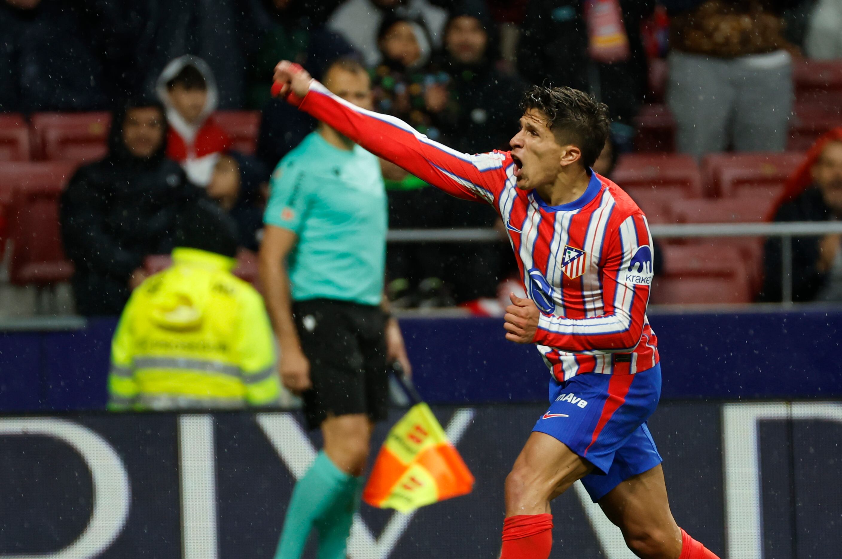 Giuliano marcó su segundo gol en la Liga de España.