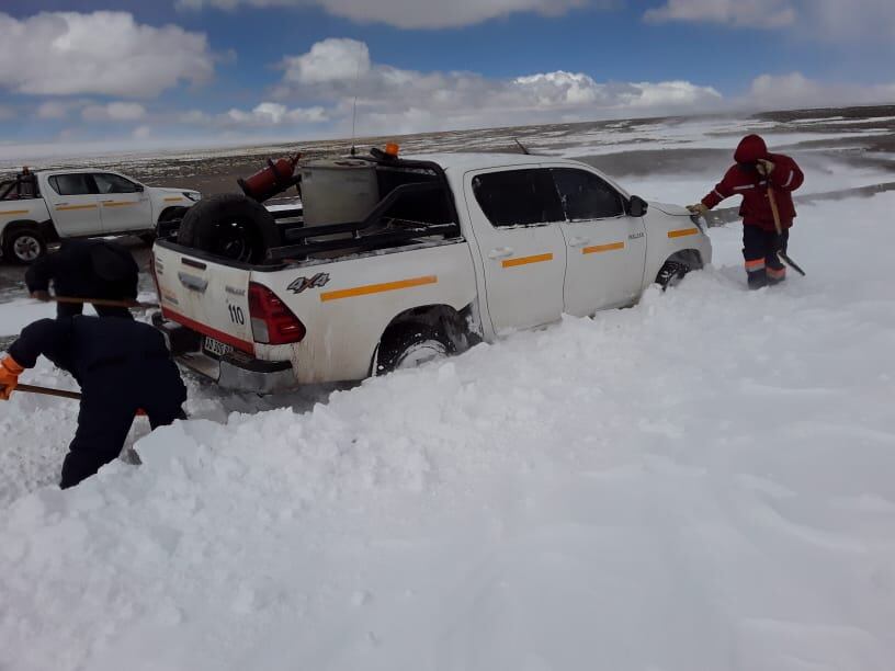 Operarios de campamentos mineros