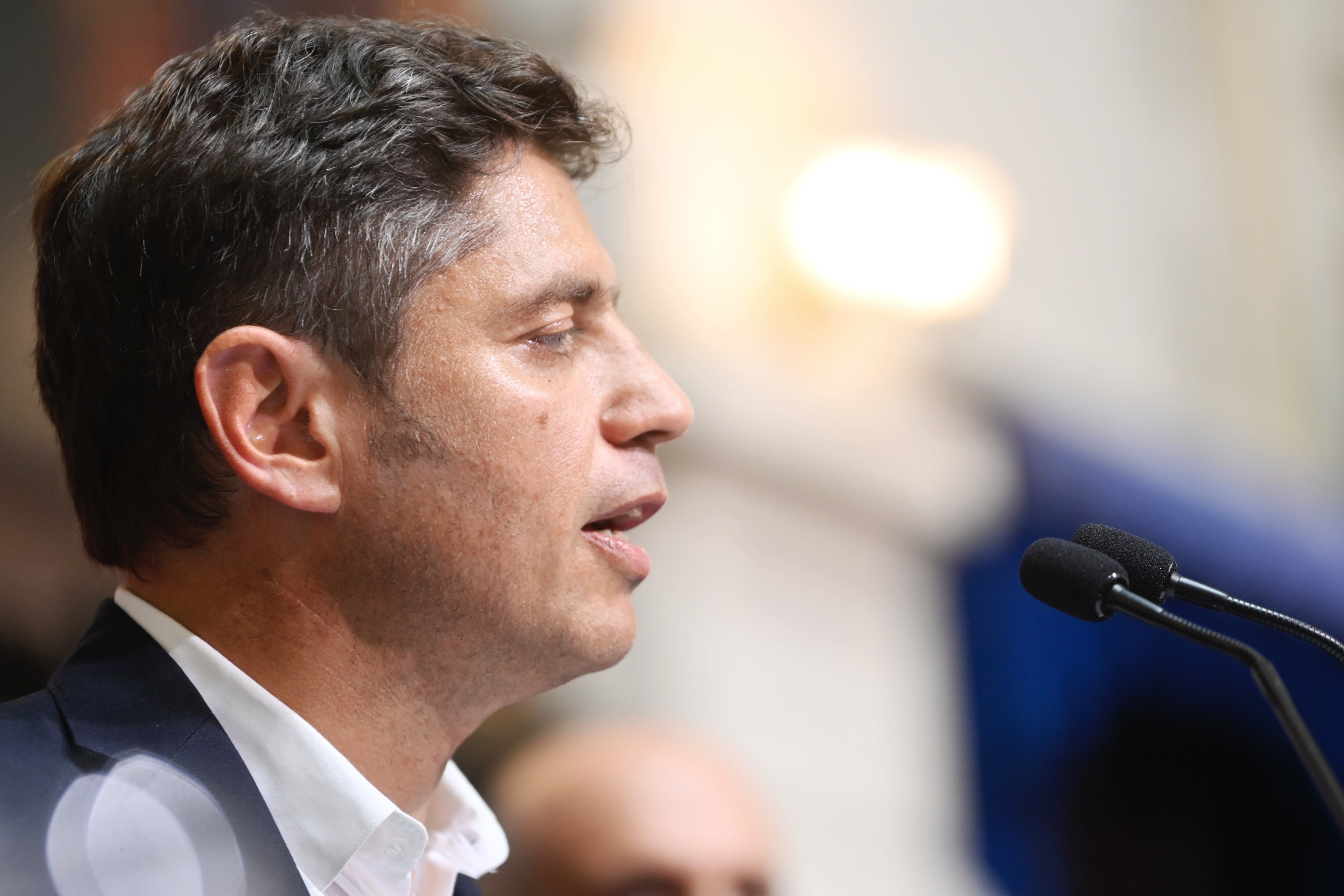 El gobernador de Buenos Aires, Axel Kicillof.