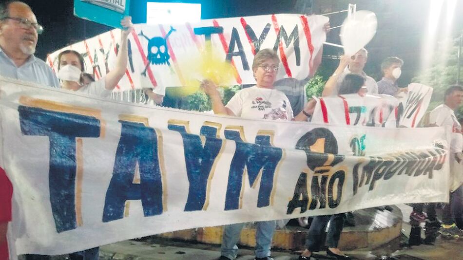 En la capital provincial crecen los reclamos contra Taym.