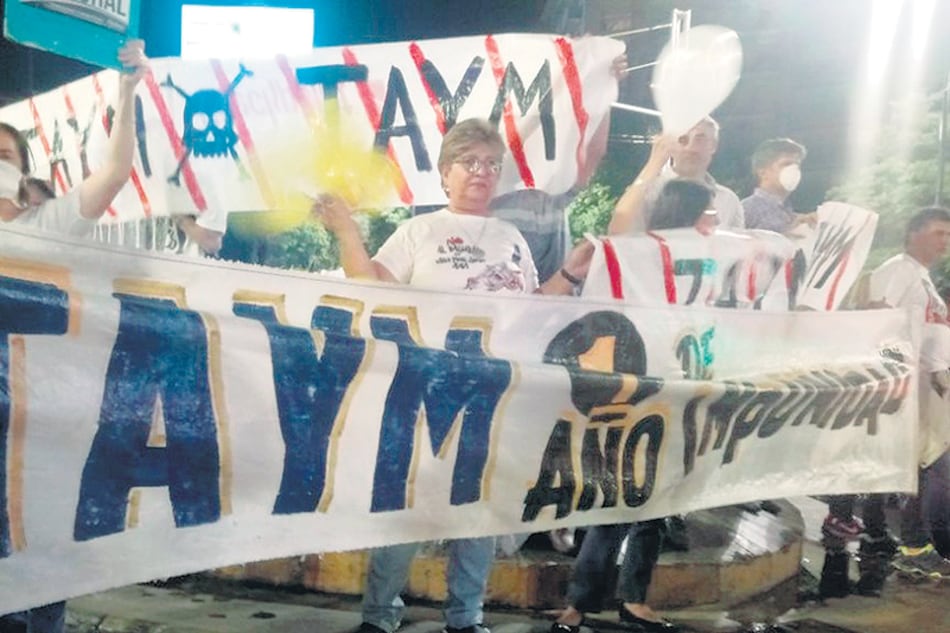 En la capital provincial crecen los reclamos contra Taym.