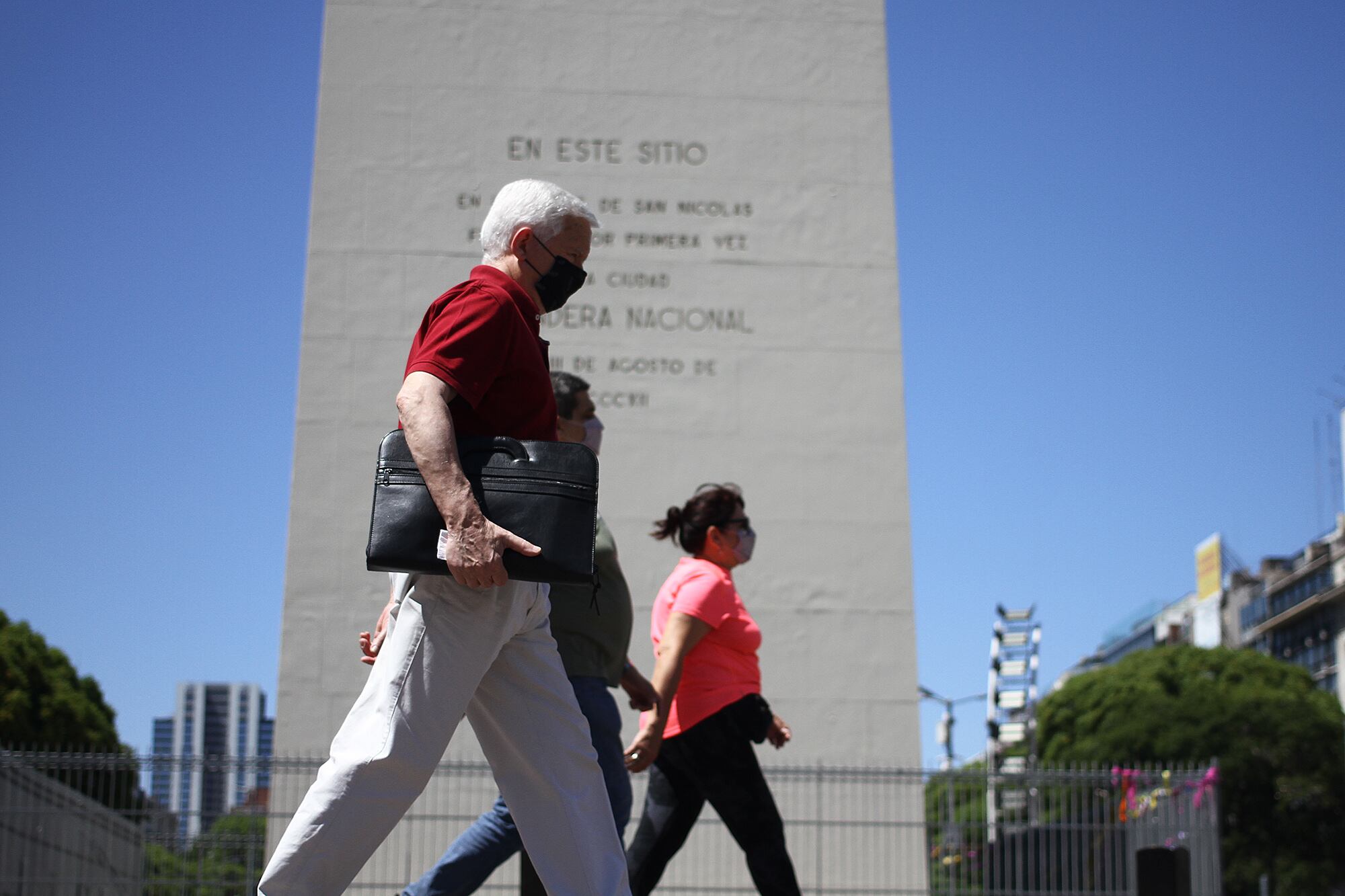 Desde este miércoles, ya no será obligatorio usar el barbijo (Foto: Carolina Camps).
