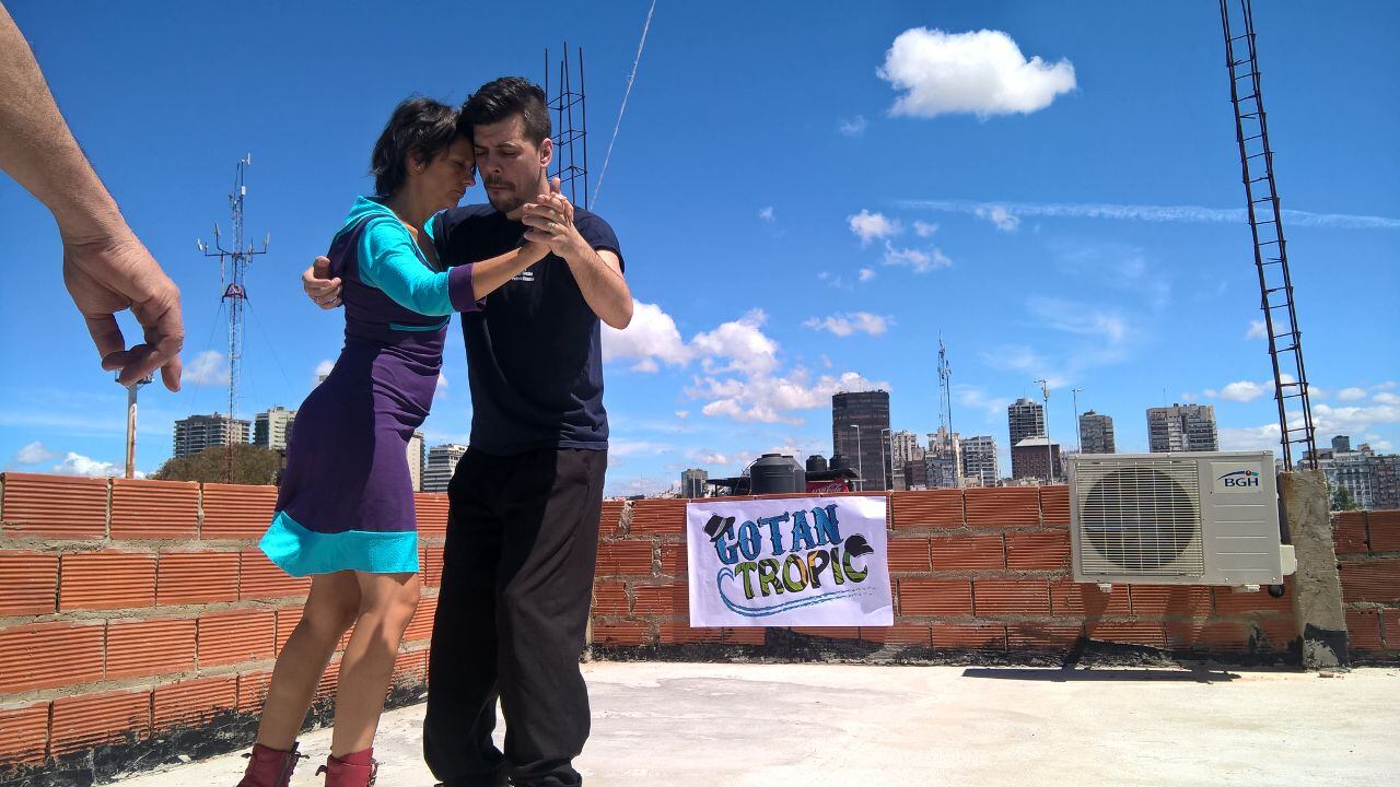 Los bailarines del programa Gotan Tropic