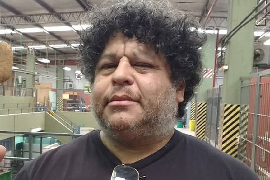 Jorge Langone daba clases en la Escuela Técnica Nº 13.