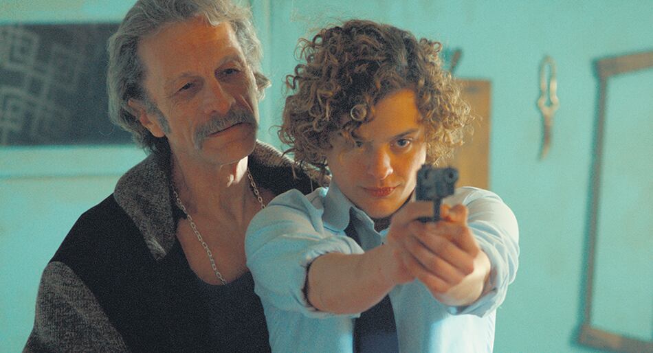 Daniel Fanego y Lorenzo Ferro, el veterano y el principiante, excelentes actuaciones ambas.