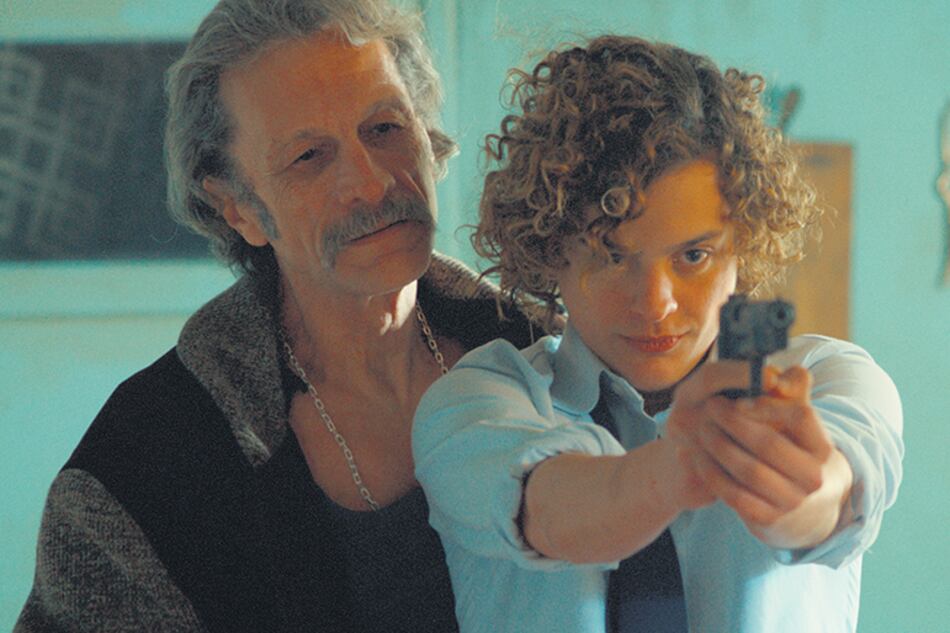 Daniel Fanego y Lorenzo Ferro, el veterano y el principiante, excelentes actuaciones ambas.