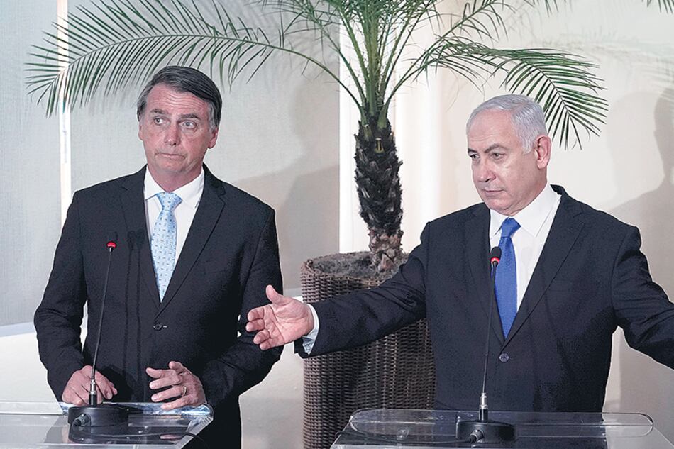 Netanyahu llegó ayer a Brasil y se queda hasta el 1º de enero cuando asume su “socio” Jair Bolsonaro.