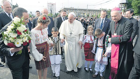Francisco insistió en la importancia de la multiculturalidad.