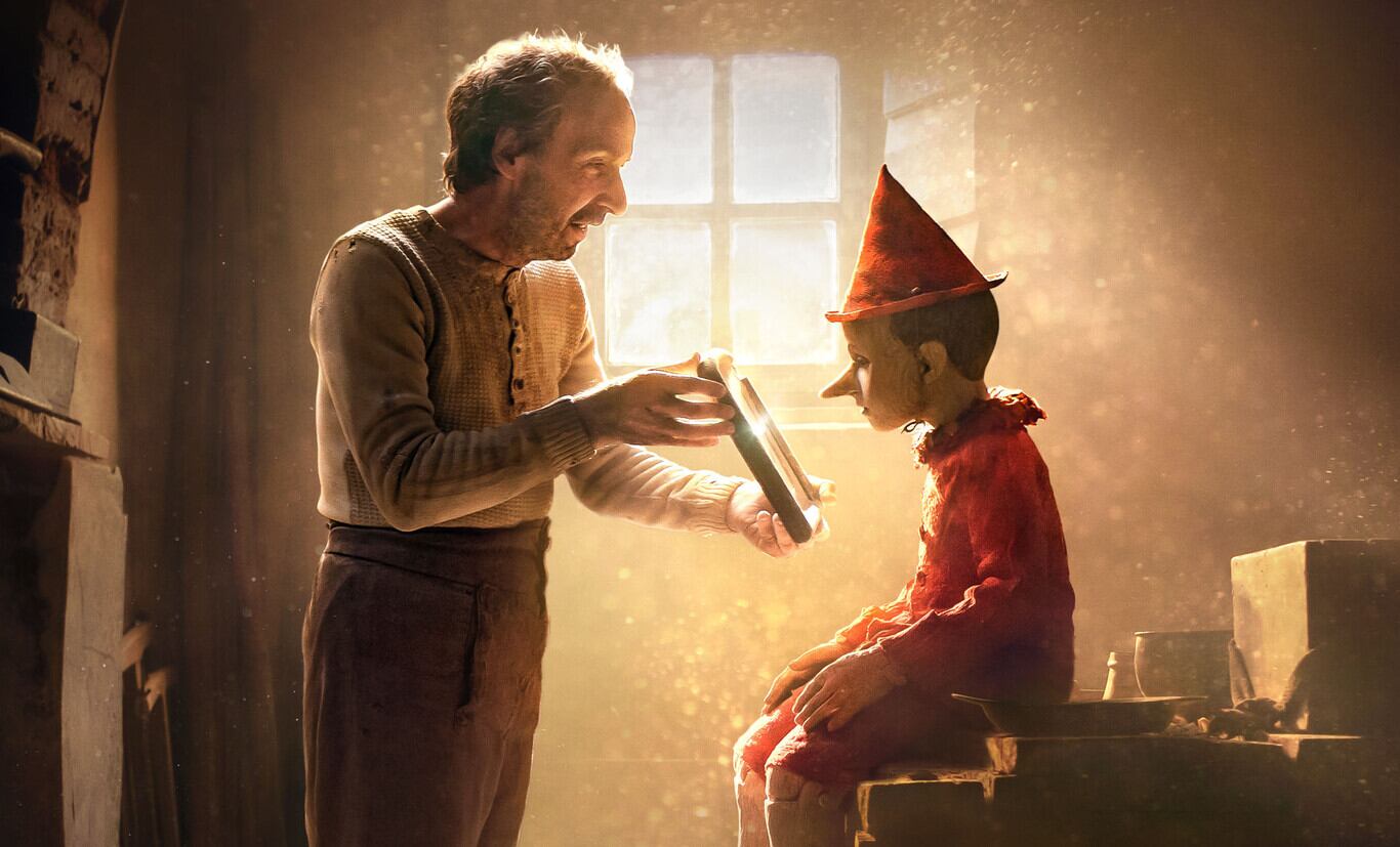 Roberto Benigni es Geppetto.