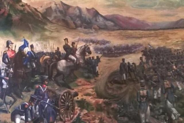 Batalla de Salta, obra de Aristene Papi (1908)