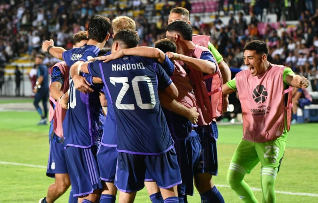 Argentina viene de ganarle 2 a 0 a Perú. 