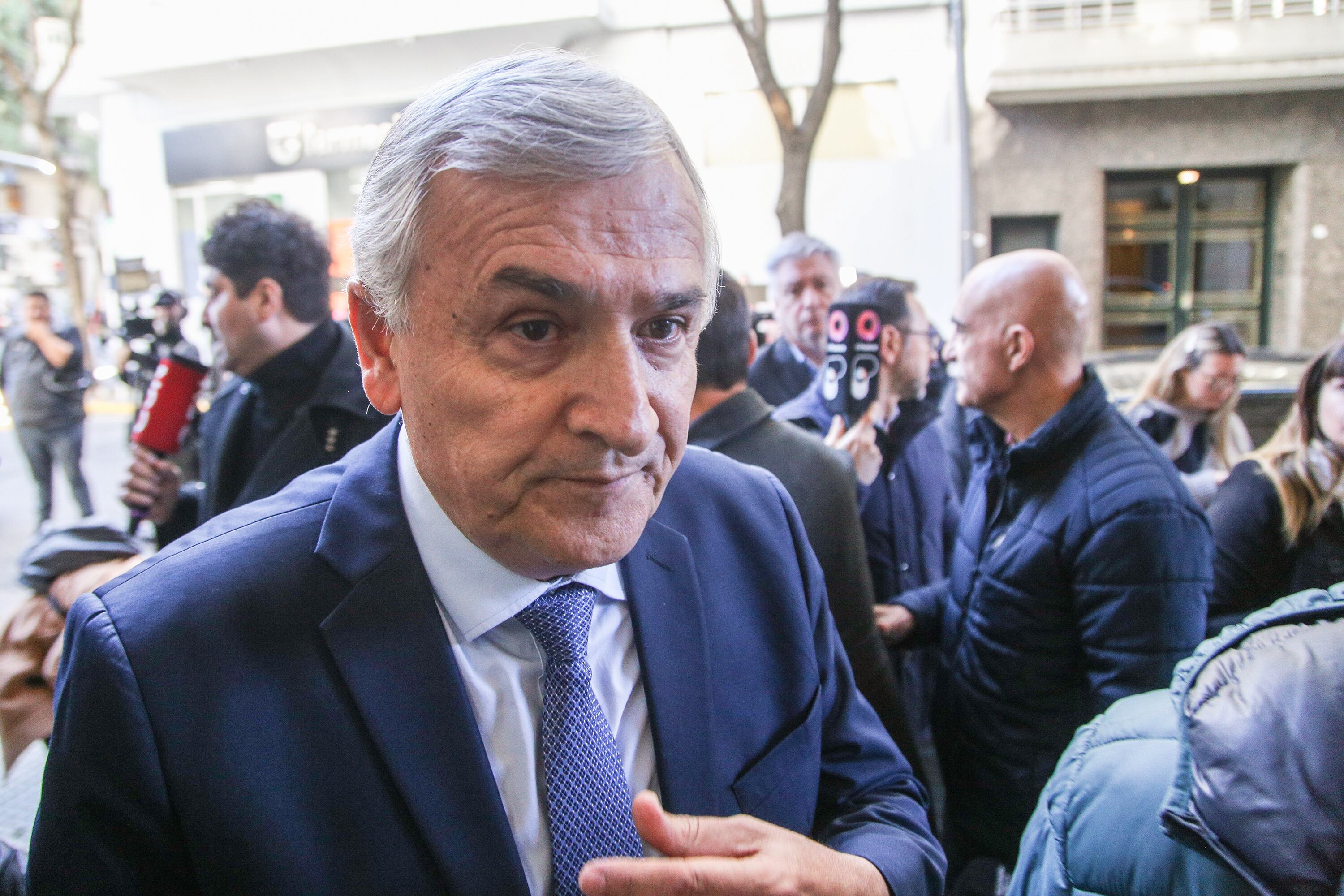 "Van a tener problemas", amenazó Morales a los docentes universitarios.