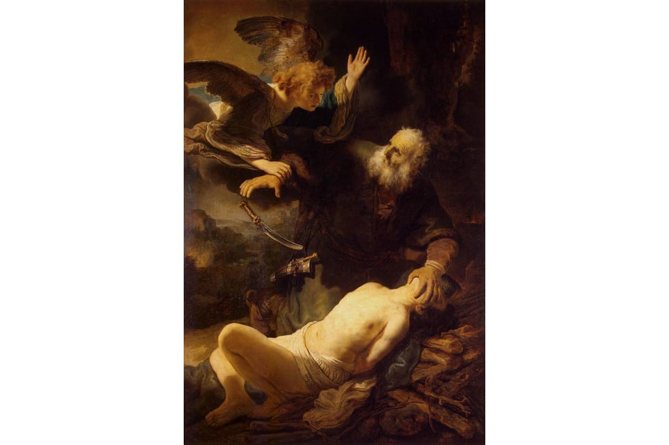 El sacrificio de Abraham (Rembrandt).