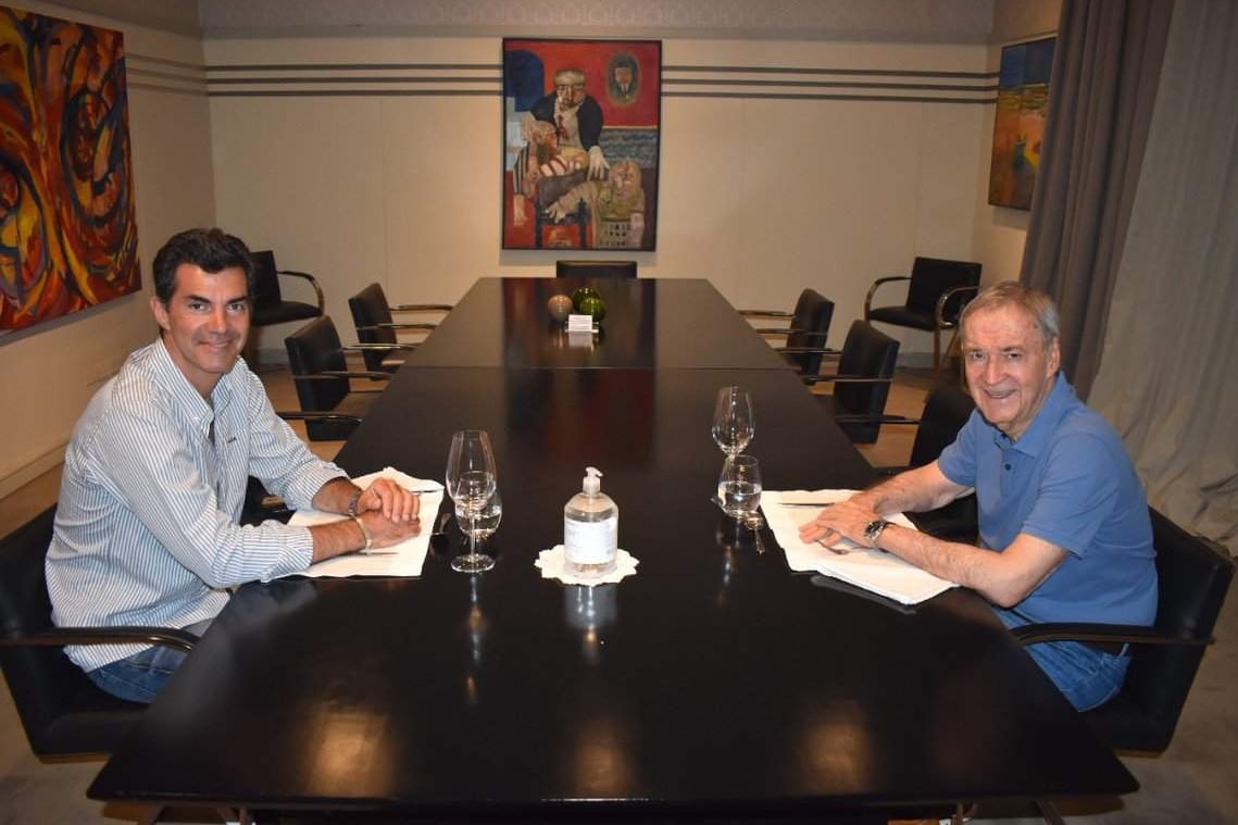 Sin chance de competir por un nuevo mandato, el cordobés pegó el salto a la escena nacional.