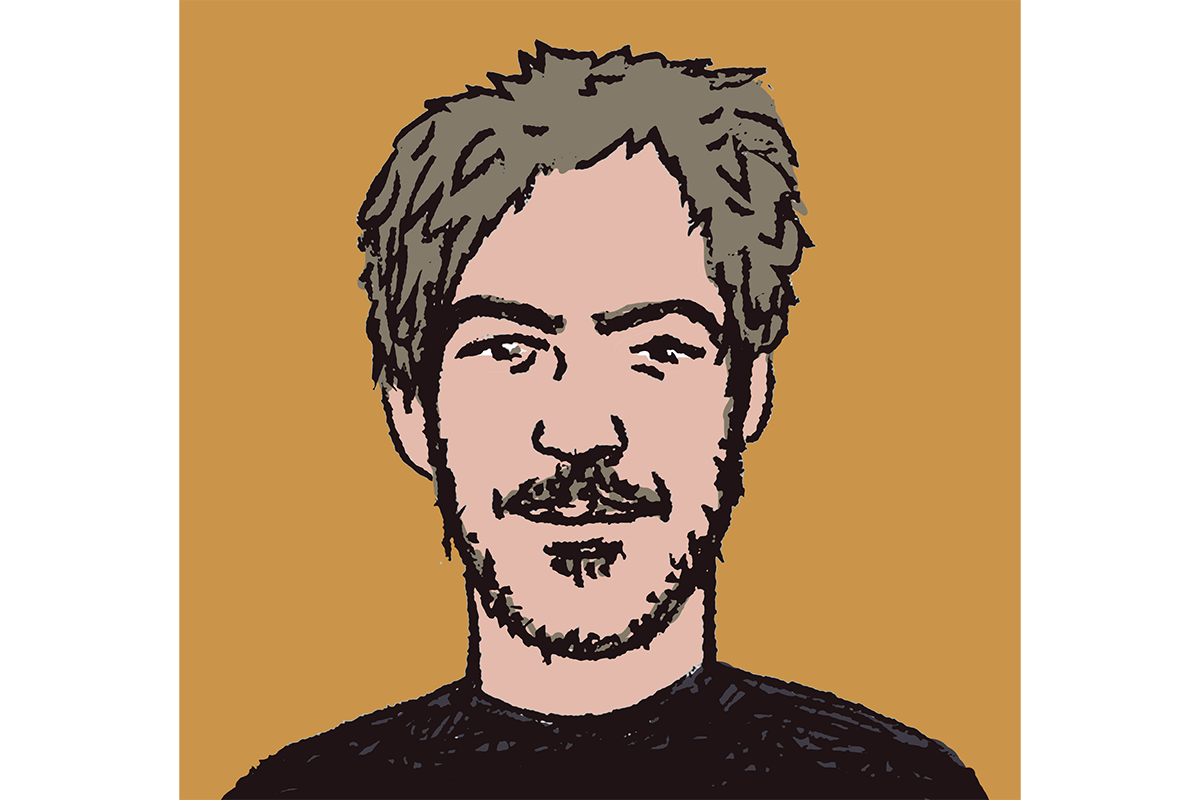 Autorretrato de Federico Calandria