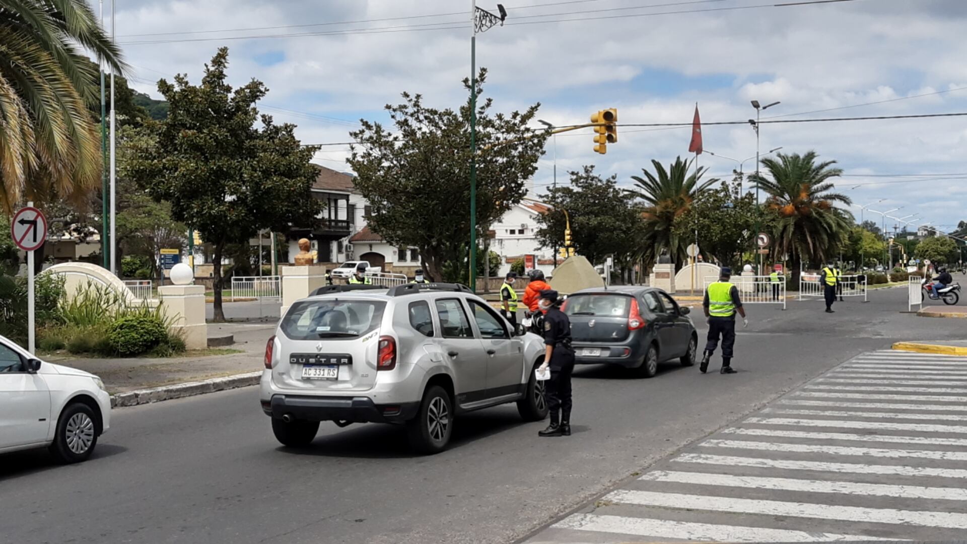Controles en la ciudad