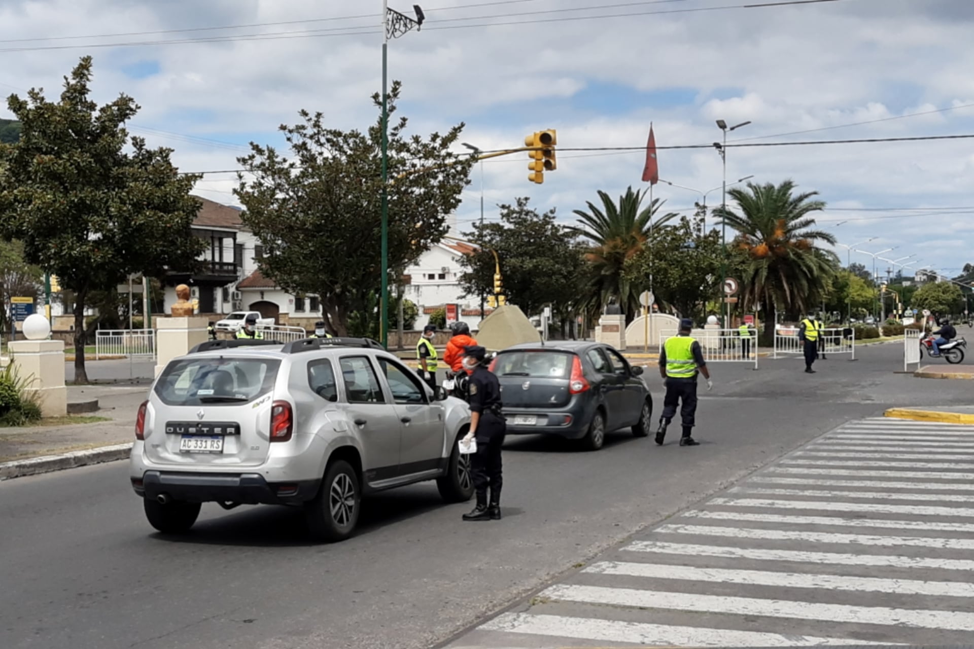Controles en la ciudad