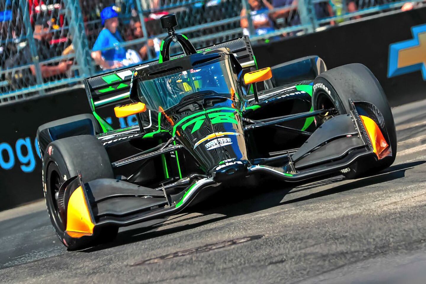 Agustín Canapino hizo una buena carrera en Detroit.