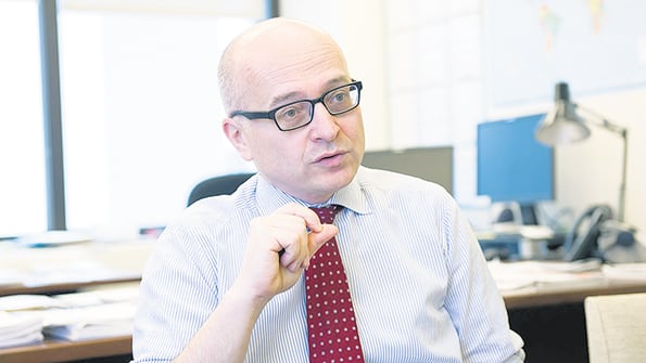 Roberto Cardarelli, jefe de la misión del FMI. Su equipo describió el escenario caótico que sucederá si fracasa el plan.