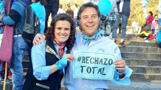 Cristina Fiore y Andrés Suriani