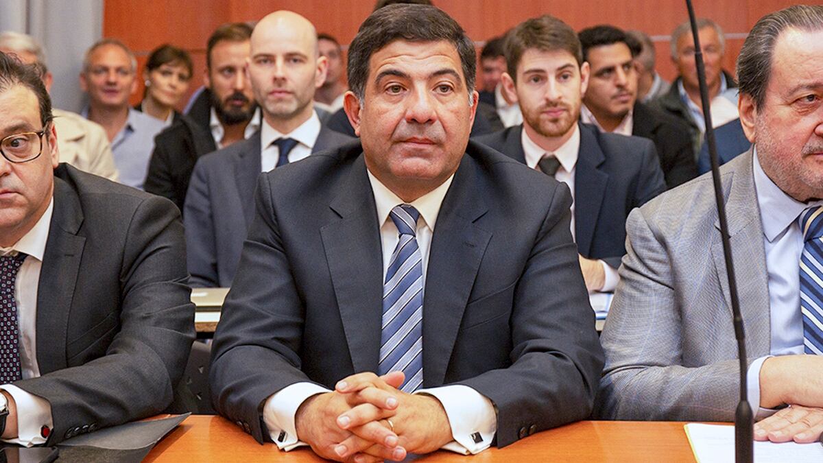 Echegaray en el juicio oral por la causa contra la empresa Oil Combustibles.