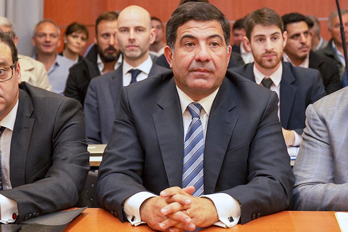 Echegaray en el juicio oral por la causa contra la empresa Oil Combustibles.