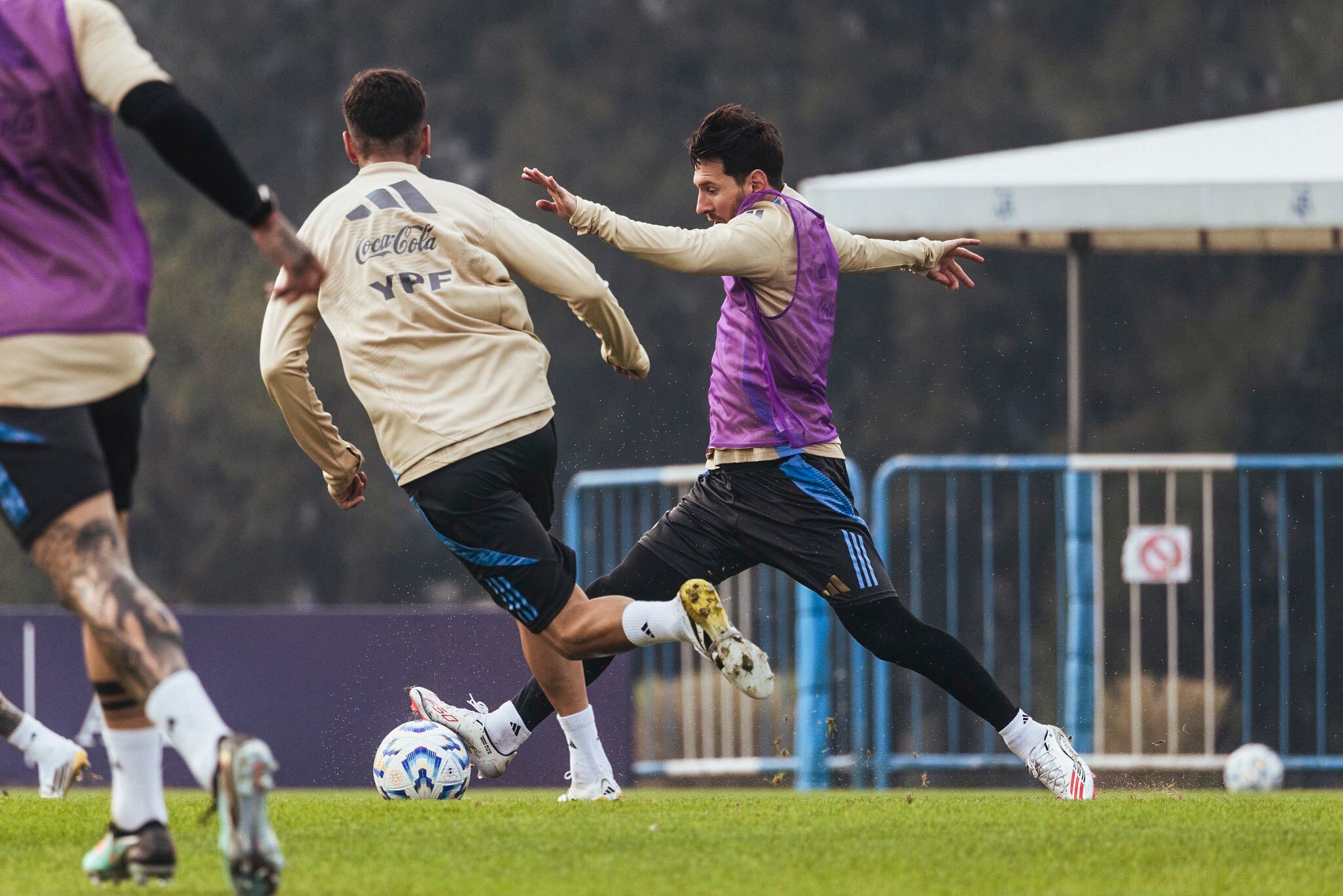 Messi jugó un rato en Chile, pero volvería a ser titular frente a Colombia