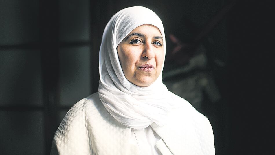 Eiman Elgibreen durante su visita a buenos aires