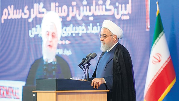 “Esta guerra terminará con la victoria de la nación iraní,” dijo ayer Rohani en Teherán.